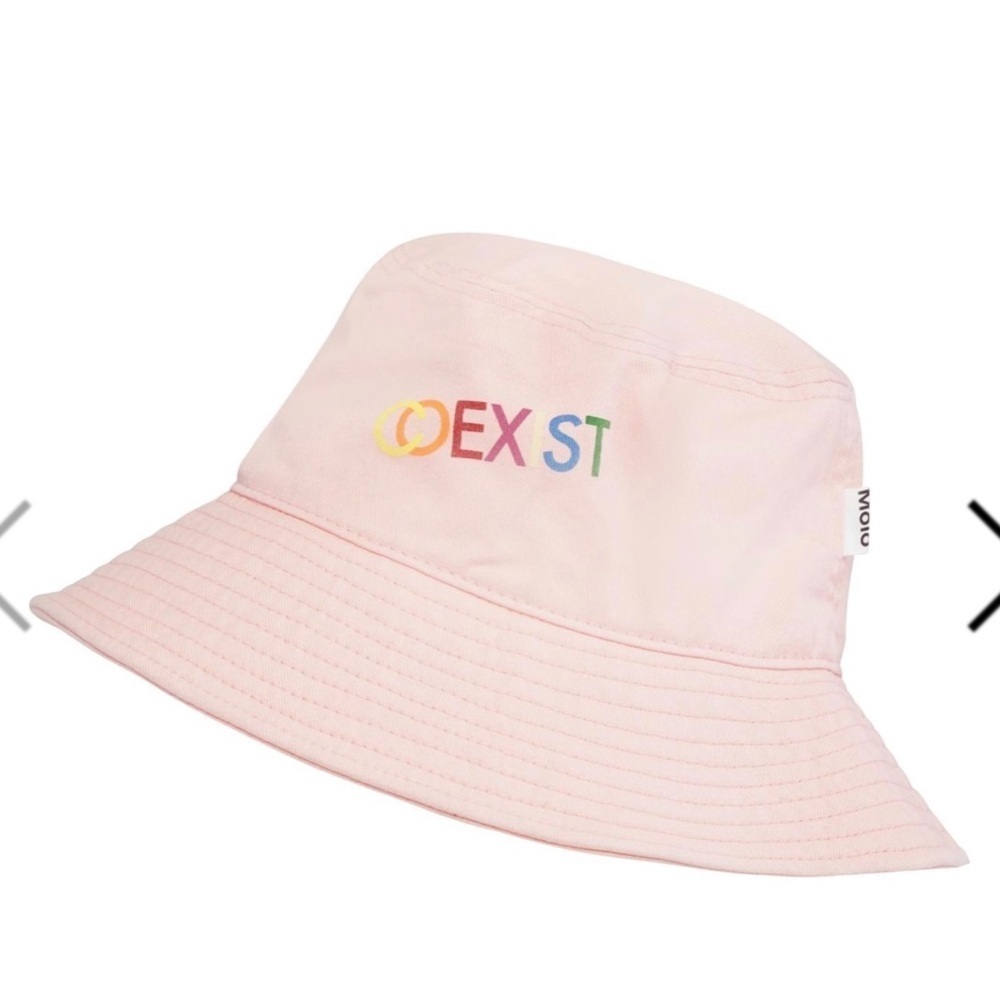 Molo Pink Kids Bucket Hat
